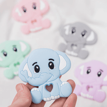 将图片加载到图库查看器，New Sets Baby Silicone Teether Rodent Silicone Animal Fox Teeth Chew Children Goods
