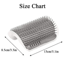 Load image into Gallery viewer, Massager for Cats Pet Products Pets Goods Brush Remove Hair Comb Grooming Table Dogs Care Accessories Things Strip  Soft Cat Massage Brushes Wall Mounted Scraper for Kitten
