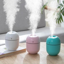 Load image into Gallery viewer, New Ultrasonic Mini Air Humidifier 200ML USB Aroma Essential Oil Diffuser Home Car Fogger Mist Maker with LED Night Lamp
