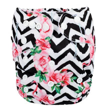 将图片加载到图库查看器，Modrn Printed Baby Pocket Cloth Diaper Nappy Reusable Adjustable Washable Nappies For Baby Boys and Baby Girls In Elegant Style
