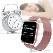 Load image into Gallery viewer, Luxury NEW Fashion Style Stainless Steel Smart Watch For Women and Men Electronics Sport Wrist Watch For Android IOS Square Smartwatch Smart
