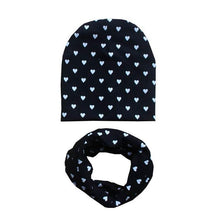 将图片加载到图库查看器，Modern Baby Boys &amp; Girls Hat Scarf Set Beanie Boys Caps with Scarf for Kids In elegant Modern Design
