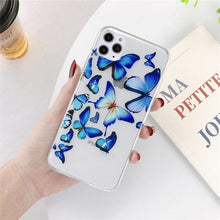 将图片加载到图库查看器，Cute Hearts Pattern Slim Thin Soft Shockproof Silicone Protective Case Case For Iphone 11 Case Cover Silicone Soft Cover For Iphone 5 5s Se 2020 6s 7 8 Plus Xs 11 Pro Max X Xr
