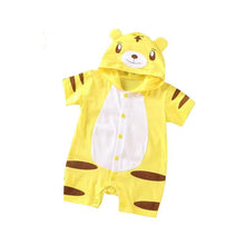 Load image into Gallery viewer, Infant Jumpsuit Summer Romper Cartoon Animal Print Girl  and Boy Cotton Suit Newborn Romper Design
