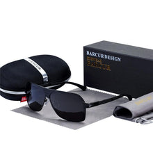 将图片加载到图库查看器，Brand Designer Driving Sunglasses for Men Polarized Sunglasses Men in Aviation Retro Design With High Quality  Full Metal Frame  and UV400 Protection
