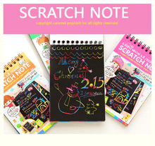 将图片加载到图库查看器，Kids Drawing Toys Scratch Paintings Magic Art Drawings Baby Educational Magic Books Child Birthday Gifts
