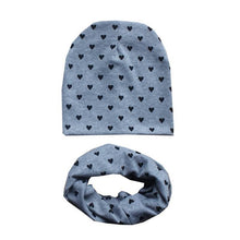 将图片加载到图库查看器，Modern Baby Boys &amp; Girls Hat Scarf Set Beanie Boys Caps with Scarf for Kids In elegant Modern Design
