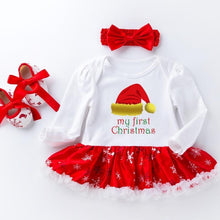 Load image into Gallery viewer, Cute Deer Christmas Costumes For Kids Long Sleeve Baby Girl Clothes Set Unique Design Perfect For Kids
