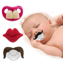 Load image into Gallery viewer, Silicone Funny  Pacifier Dummy Nipple Teethers Appease Toy Toddler Pacy Orthodontic Teat For Infants Baby and Kids
