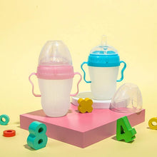 将图片加载到图库查看器，Silicone Baby Bottle Baby Milk Silicone Feeding Bottle Kids Drink Water Bottle Children Bottle For Kids
