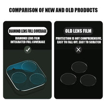 Load image into Gallery viewer, 3PCS Camera Lens Screen Protector for iPhone 11 12 Pro Max 13 Mini Camera Glass for iPhone XR XS X 7 8 Plus 6 6S SE 2020 Glass  Lens Scratch Resistant Tempered Glass
