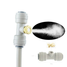 将图片加载到图库查看器，Patio Misting Cooling Water Fog Sprayer System For Greenhouse Garden Flowers Plant Waterring Irrigation Nebulizer Sprinkler
