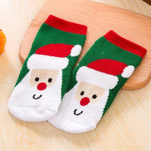Load image into Gallery viewer, Luxury Christmas Cotton Winter Autumn Baby Girls Boys Kids Socks Children Terry Snowflake Elk Santa Claus Christmas Sokcs for Kids

