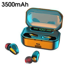 将图片加载到图库查看器，Bluetooth 5.0 Wireless Earphone TWS Headphones Touch Control Earbuds 9D Gaming Headset 3500mAh For Cell Phone
