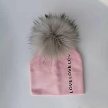 将图片加载到图库查看器，Newborn Kids Cotton Hats Cap With Pom Children's Hat Boy Accessories Toddler Caps
