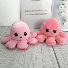 将图片加载到图库查看器，Reversible Flip Octopus Plush Stuffed Toy Soft Animal Home Accessories Cute Animal Doll Children Gifts Baby Plush Toy For Kids
