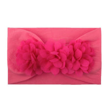 将图片加载到图库查看器，Lace Flower Baby Headbands For Girls Elastic Head Wraps Head Band Hair Accessories Bow For Girls Kids
