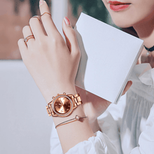 Load image into Gallery viewer, New Classic Luxury Rhinestone Watch Women Watches Fashion Ladies Women Clock Ladies watch For Women and Girls

