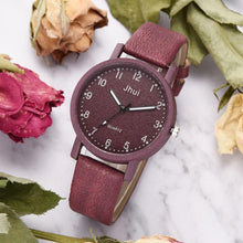 将图片加载到图库查看器，New  Women's Fashion Leather Wrist Watch For Women and Ladies Excelent Gift  For Women and Girls

