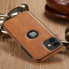 Load image into Gallery viewer, Luxury PU Leather Phone Case For iPhone 14 pro max  13 Pro max 11 12 Pro Max XR XS Max X 7  Plus  case leather Slim  Back Cover Compatible with iPhone 13 Pro Case Slim Leather Classic Luxury Elegant Phone Cover
