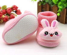 Load image into Gallery viewer, Newborn Baby Shoes Non-slip Crib First Walker Soft Material Comfortable Winter Boots Baby Autumn Shoes
