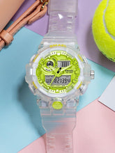 将图片加载到图库查看器，Sport Digital Watch for Men and Woman With Luminous Dual Time Waterproof 5 Bar Modern Men's Military Wristwatch WIth Night Mode
