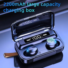 Load image into Gallery viewer, STEVVEX TWS Bluetooth 5.0 Earphones 2200mAh Charging Box Wireless Headphone 9D Stereo Sports Waterproof Earbuds Headsets With Microphone
