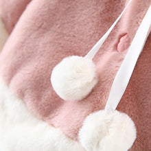 Load image into Gallery viewer, Modern New Christmas Winter LuxuryElegant Cute Elk Cartoon Hooded Soft Coat Cape for Baby Girls

