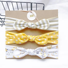 将图片加载到图库查看器，Baby Headbands For Newborn Hair Band Cute Baby Bow Flower Elastic Bow Headwear Kids Gifts Girl Hair Accessories
