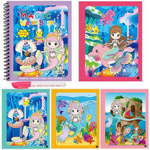 Load image into Gallery viewer, Early Education Montessori Painting Drawing Board For Kids Toys Coloring Book Doodle &amp; Magic Pen Magic Water Drawing Book
