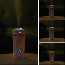 将图片加载到图库查看器，New USB Portable Mini Air Humidifier 200 ML Ultrasonic Essential Oil Diffuser For Home Bedroom Office Car With 7 Color Lights
