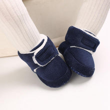 Load image into Gallery viewer, Newborn First Walkers Unisex Cozy Bootie Winter Warm Infant Toddler Crib Soft Autumn Shoes
