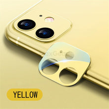 将图片加载到图库查看器，Camera Lens Tempered Glass For iPhone 12 11 Pro Max 12 Mini Full Cover Camera Ring Protector Sticker On iPhone12 Anti Scratch Camera Lens Protector 9H HD Camera Tempered Glass
