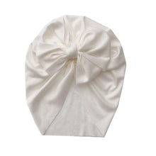 Load image into Gallery viewer, Newborn Baby Boy Girl Turban Cotton Beanie Winter Warm Soft Cap For Kids In Elegant Modern Style For Baby Girls
