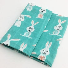 Load image into Gallery viewer, Baby Blankets Newborn Soft Organic Cotton Baby Blanket Muslin Swaddle Wrap Feeding Burp Cloth
