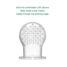 将图片加载到图库查看器，Modern Rotary Seal Non Slip Home Safe Baby Fruit Feeder Pacifier Fresh Food Bite Bag Soft Silicone Teething Toy For baby and Kids
