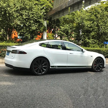 Load image into Gallery viewer, 2pcs/lot 220x8cm Stripe Style Side Stripes Car Both Body Stickers Decal Car Wrap Vinyl Film Automobiles Products Car Accessories
