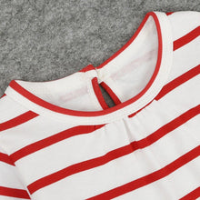 Load image into Gallery viewer, Baby Girl Princess Dress Toddler  Kids  Stripe Christmas Cartoon Deer   Outfits Unique Design
