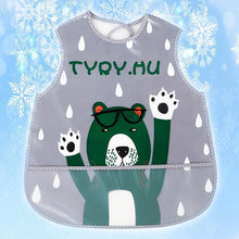 Load image into Gallery viewer, Adjustable Oil-proof  Food Grade Silicone Drool bib Soft And Comfortable Saliva Towel Lunch Baby Bib For Babies and Kids
