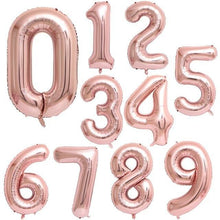 Load image into Gallery viewer, Helium Modern 32inch Luxury Ballon Number Foil Ballons For Party and Celebrations Modern Decoration for Celebration
