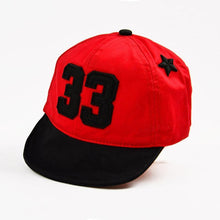 Load image into Gallery viewer, Modern Baby Boy Cap Embroidery Number Baby Baseball Cotton Sun Hat For Boys Sport Cap
