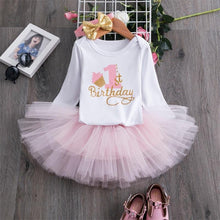 将图片加载到图库查看器，Modern Winter Long Sleeve Baby Girls Dress For Girl Casual Wear Daily Clothes For Girls Excellent For Party and 1st Birthday party
