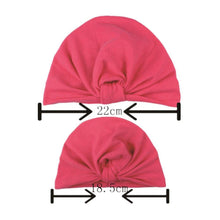 将图片加载到图库查看器，Modern popular Mother and Daughter Turban Headband Set Girls Headwear Mother and Baby Turban Headbands Set Lovely Knot Beanie Baby Hair Accessories

