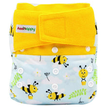 将图片加载到图库查看器，Baby Pocket Cloth Diaper Suede Cloth Inner Washable Reusable Eco-Friendly Nappies Cover Wrap In Modern Elegant Deisgn For Baby
