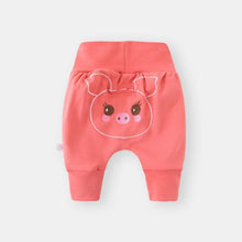 将图片加载到图库查看器，3-24M Baby Thick Pants Winter Newborn Thicken Cotton Baby Girl Pants Loose High Elastic Waist Autumn Pants Kids Boys Trousers For Kids
