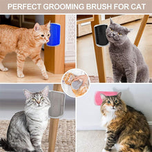 Load image into Gallery viewer, Massager for Cats Pet Products Pets Goods Brush Remove Hair Comb Grooming Table Dogs Care Accessories Things Strip  Soft Cat Massage Brushes Wall Mounted Scraper for Kitten
