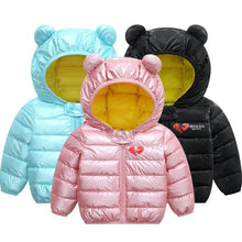 将图片加载到图库查看器，Infant Jacket 2020 Autumn Winter Baby Girls Jacket For Baby Coat Kids Warm Hooded Outerwear For Baby Boys Clothes Newborn Jacket
