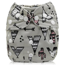 将图片加载到图库查看器，Modrn Printed Baby Pocket Cloth Diaper Nappy Reusable Adjustable Washable Nappies For Baby Boys and Baby Girls In Elegant Style
