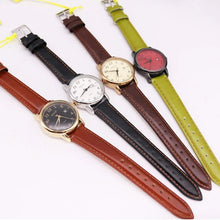 将图片加载到图库查看器，Top Julius Women's Watch Japan Quartz Hours Auto Date Fine Fashion Woman Clock Real Leather Strap Girl's Retro Birthday Gift Box
