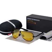 Load image into Gallery viewer, Luxury Elegent Original Night Vision Glasses Luxury Brand Night Driving Glasses For Women and Men With UV400 Protection
